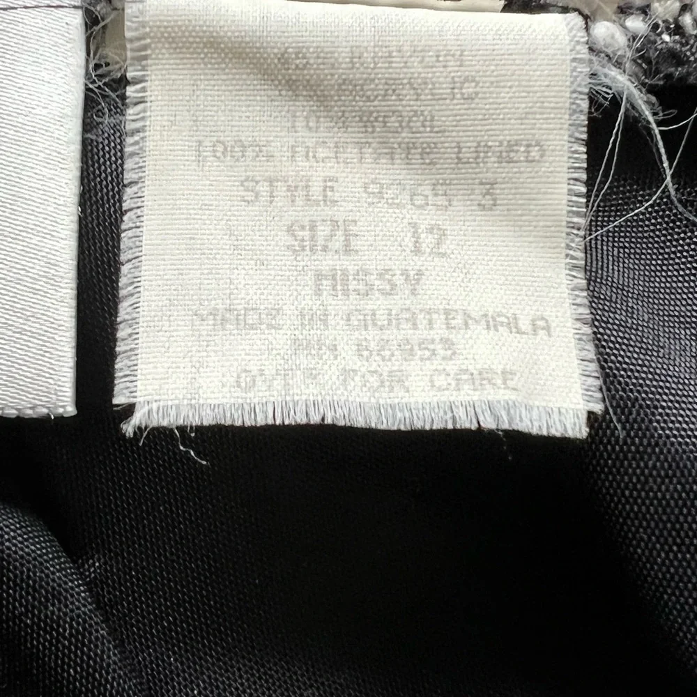 Leslie Fay Houndstooth Skirt - Picture 8 of 9